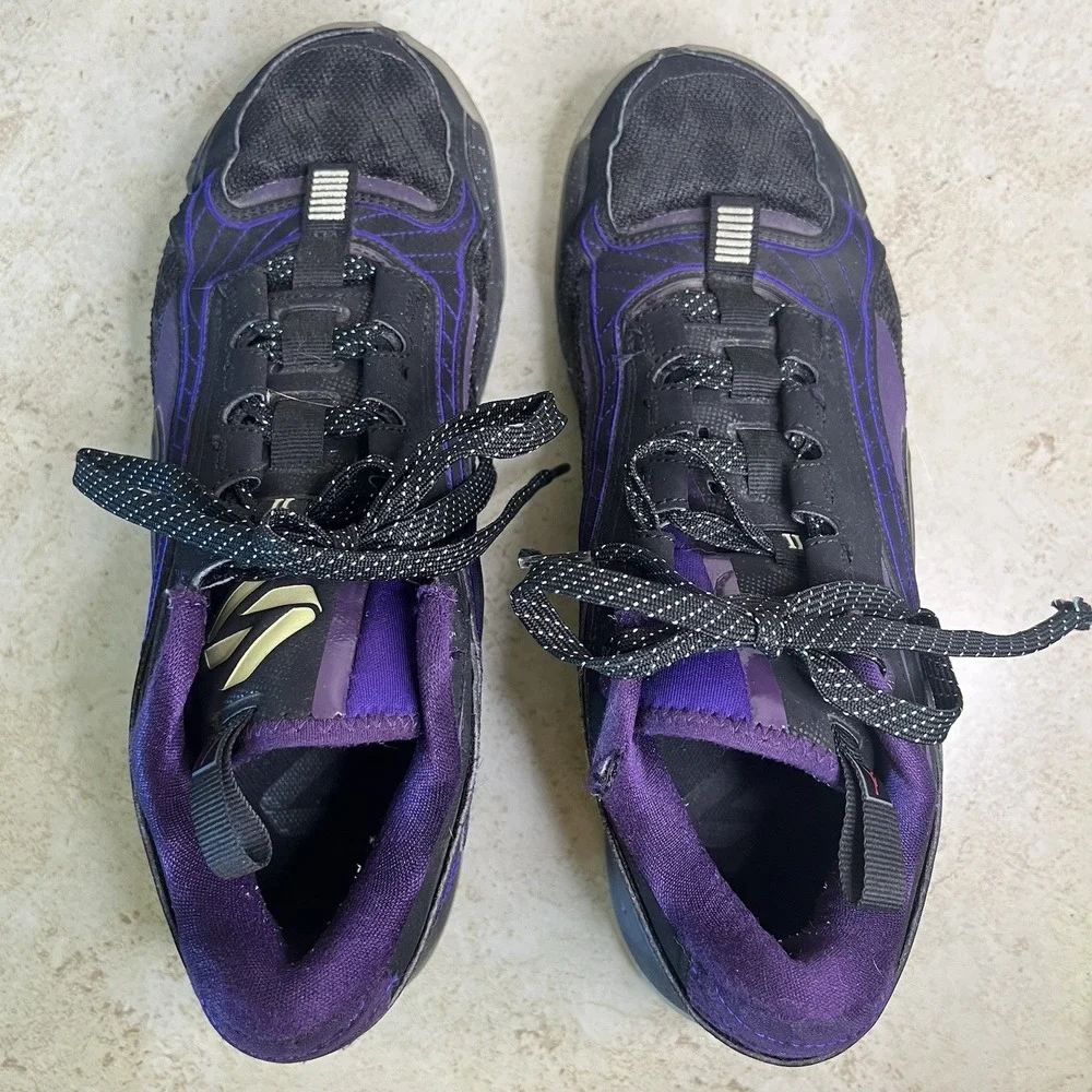 Jordan Luka 2 Cave Purple Sneaker Men Size 9 DX8733-001 Black Pitch Violet Kicks